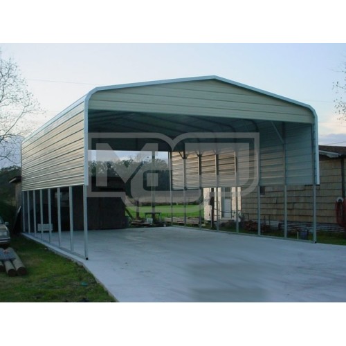 Carport | Regular Roof | 22W x 36L x 11H` | 4 Panels | 2 Gables