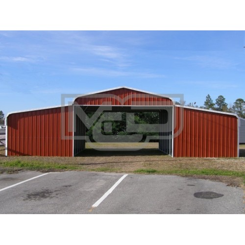 Metal Barn Shed | Regular Roof | 44W x 31L x 10H