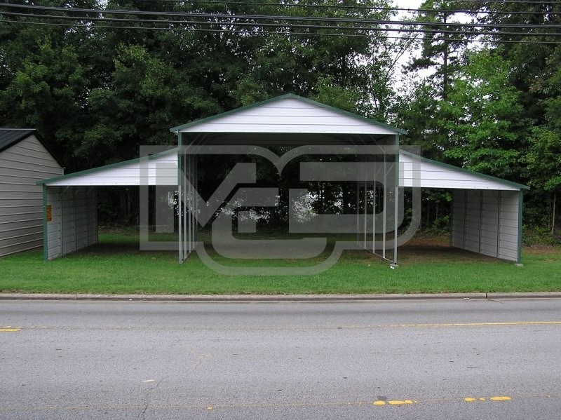 Metal Barn | Boxed Eave Roof | 42W x 21L x 12H | Carolina Barn Metal Barn | Boxed Eave Roof | 42W x 21L x 12H | Carolina Barn