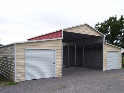 Carolina Barn | Boxed Eave Roof | 42W x 31L x 12H | Metal Barn