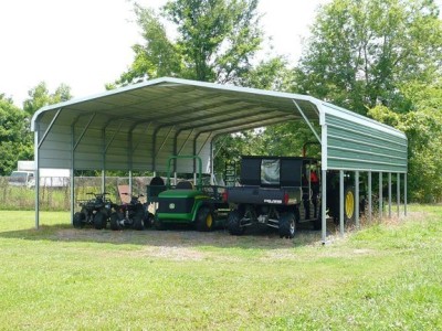 Carport | Regular Roof | 24W x 36L x 8H` | 2 Panels