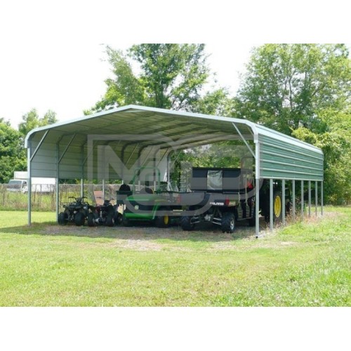 Carport | Regular Roof | 24W x 36L x 8H` | 2 Panels