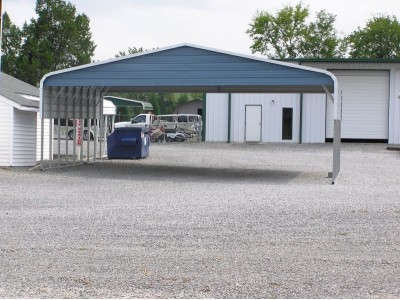 Carport | Regular Roof | 30W x 31L x 8H | Triple-Wide