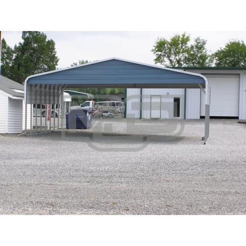 Carport | Regular Roof | 30W x 31L x 8H | Triple-Wide