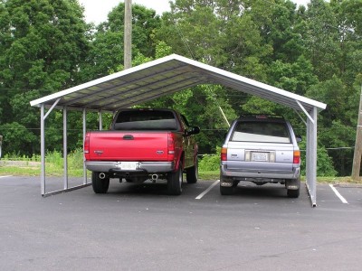 Carport | Boxed Eave Roof | 18W x 21L x 6H