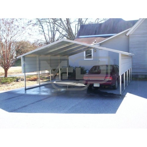 Carport | Boxed Eave Roof | 18W x 21L x 6H
