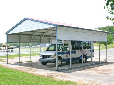 Carport | Vertical Roof | 22W x 26L x 9H