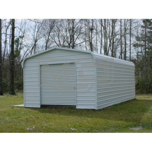 Garage | Regular Roof | 12'W x 21'L x 8`H |  Single Car Garage