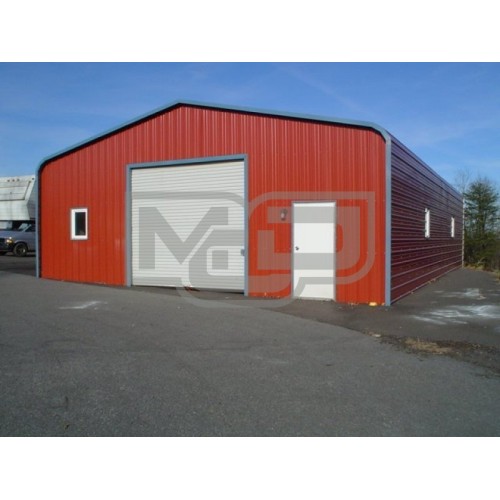 Garage | Regular Roof | 24W x 36L x 10H |  Metal Garage