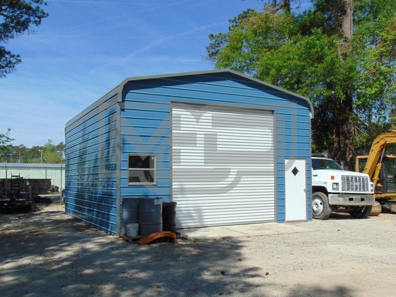 Garage Shop | Regular Roof | 22W x 31L x 12H` | 1-Bay Garage Garage Shop | Regular Roof | 22W x 31L x 12H` | 1-Bay Garage