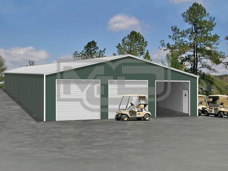 Metal Shop Building | Vertical Roof | 40W x 60L x 12H | Steel Buildings Metal Shop Building | Vertical Roof | 40W x 60L x 12H | Steel Buildings